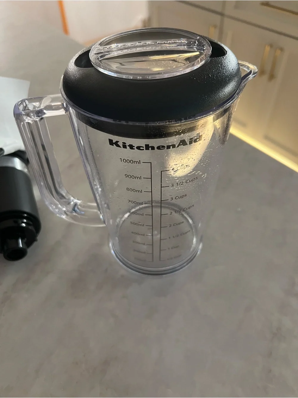 KitchenAid Black Matte Variable Speed Corded Hand Blender with Accessories